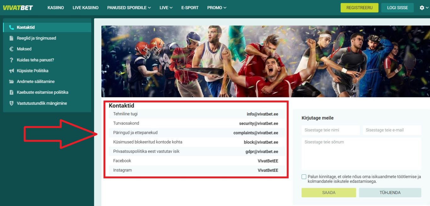 Peamised Vivatbet Login Takistavad Asjaolud